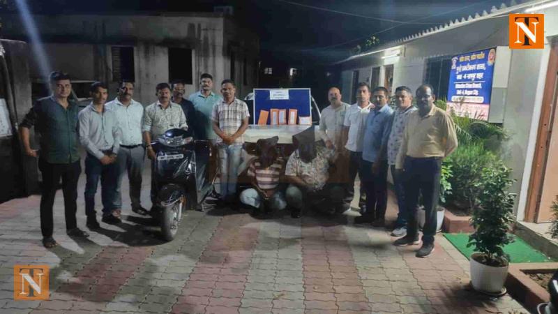 MD Drugs Worth ₹45.6 Lakh Seized by Nagpur Crime Branch in Hudkeshwar